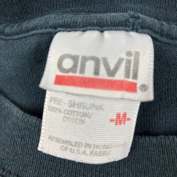 2002 Blink 182 Pop Disaster Tour Shirt Medium Black Faded Thrashed Photo Tee - Picture 10 of 16